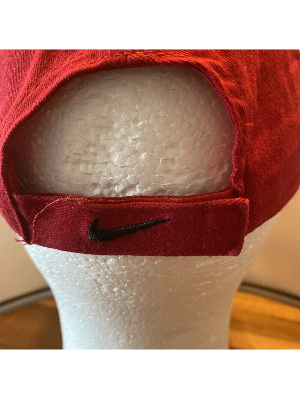 Nike Swoosh Size 4-7 Childs Red Baseball Cap Hat